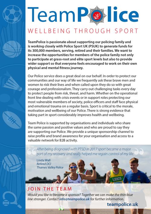 TeamPolice information sheet